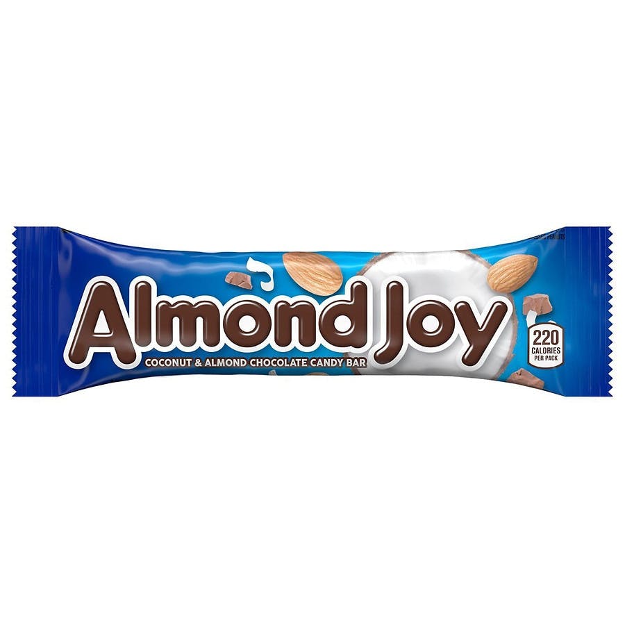 2 Almond Joy Chocolate Bars