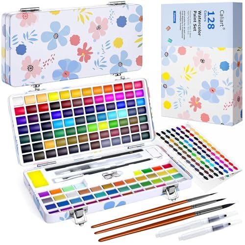 Caliart Watercolor Paint Set