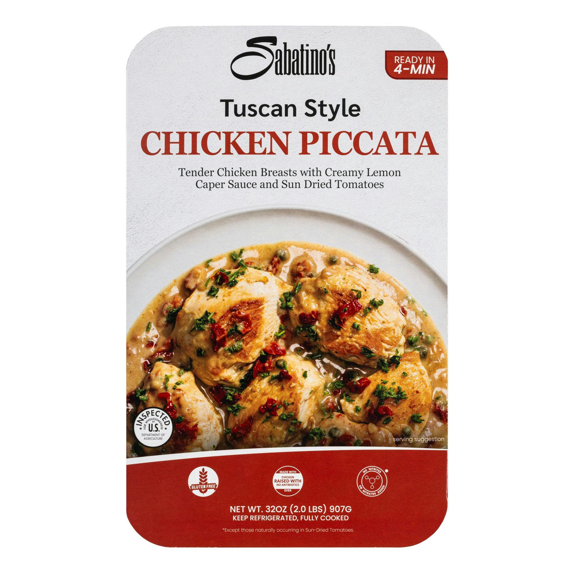 Sabatino's Tuscan Style Chicken Piccata Tray