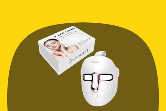 LED Light Therapy Face Mask, Only $40 on Amazon 