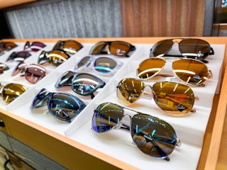 bass pro shops sunglass display in store oakley rayban 1684427418 1684427418