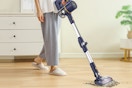 Cordless Vacuum Cleaner, 6 in 1 Powerful Stick Vacuum Home, 2200mAh Battery Vacuum Rechargeable, Lightweight for Hardwood Floors Pet Hair 