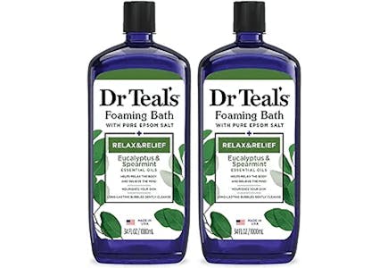 Dr Teal's Foaming Bath 2-Pack