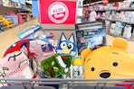 disney aldi finds in a shopping cart