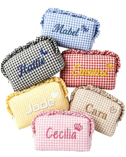 Custom Embroidered Makeup Bag