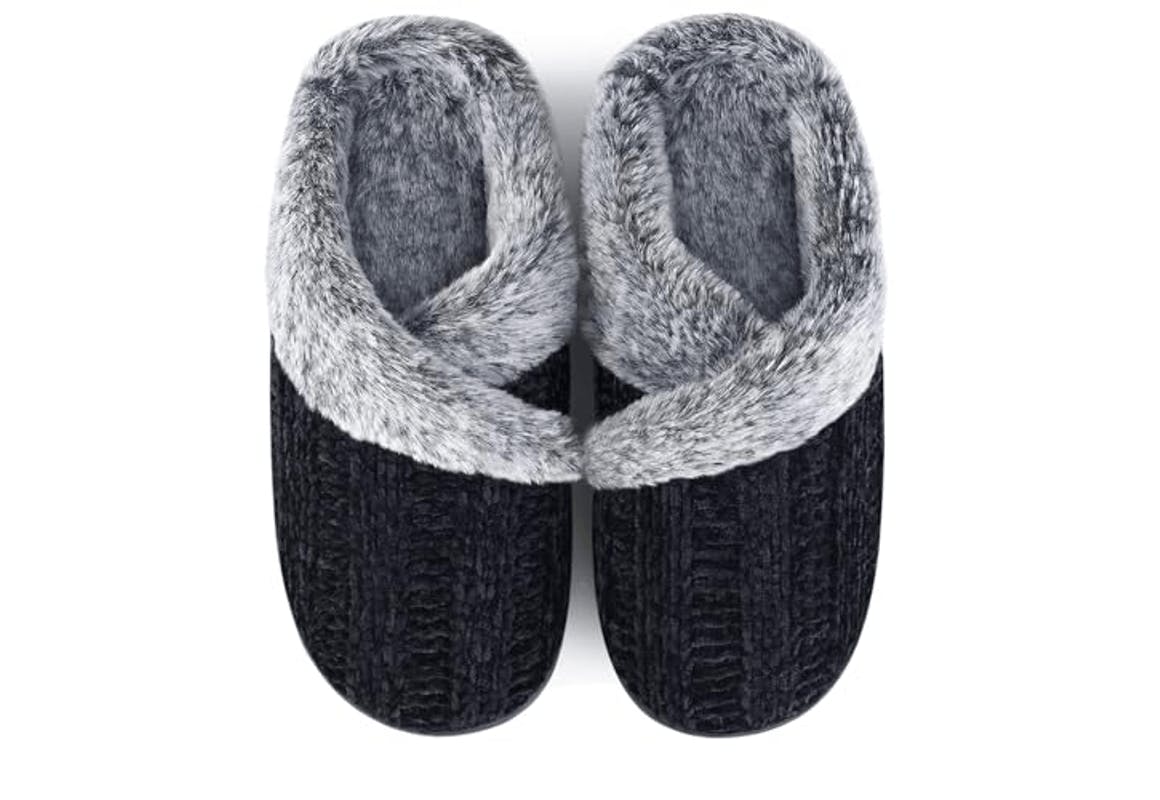 Fuzzy House Slippers