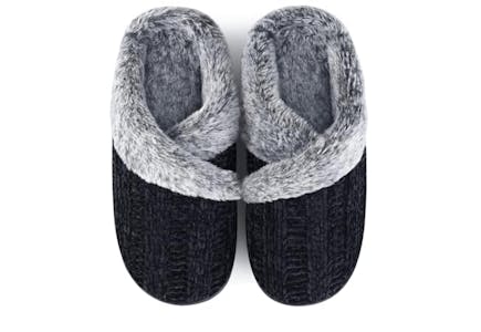Fuzzy House Slippers