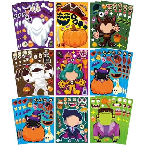 Halloween Party Stickers 24-Pack