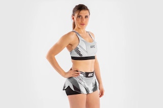 a woman wearing a venum skort
