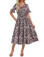 Women's Casual Midi Dress