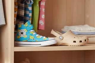 kids converse and crocs