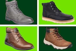 Men's Boots, Only $20 at Macy's (Reg. $70+) card image