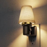Linen Fabric LED Night Light