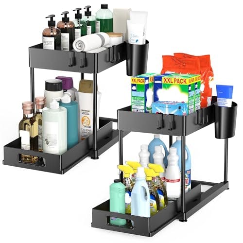 Under Sink Organizer 2-Pack