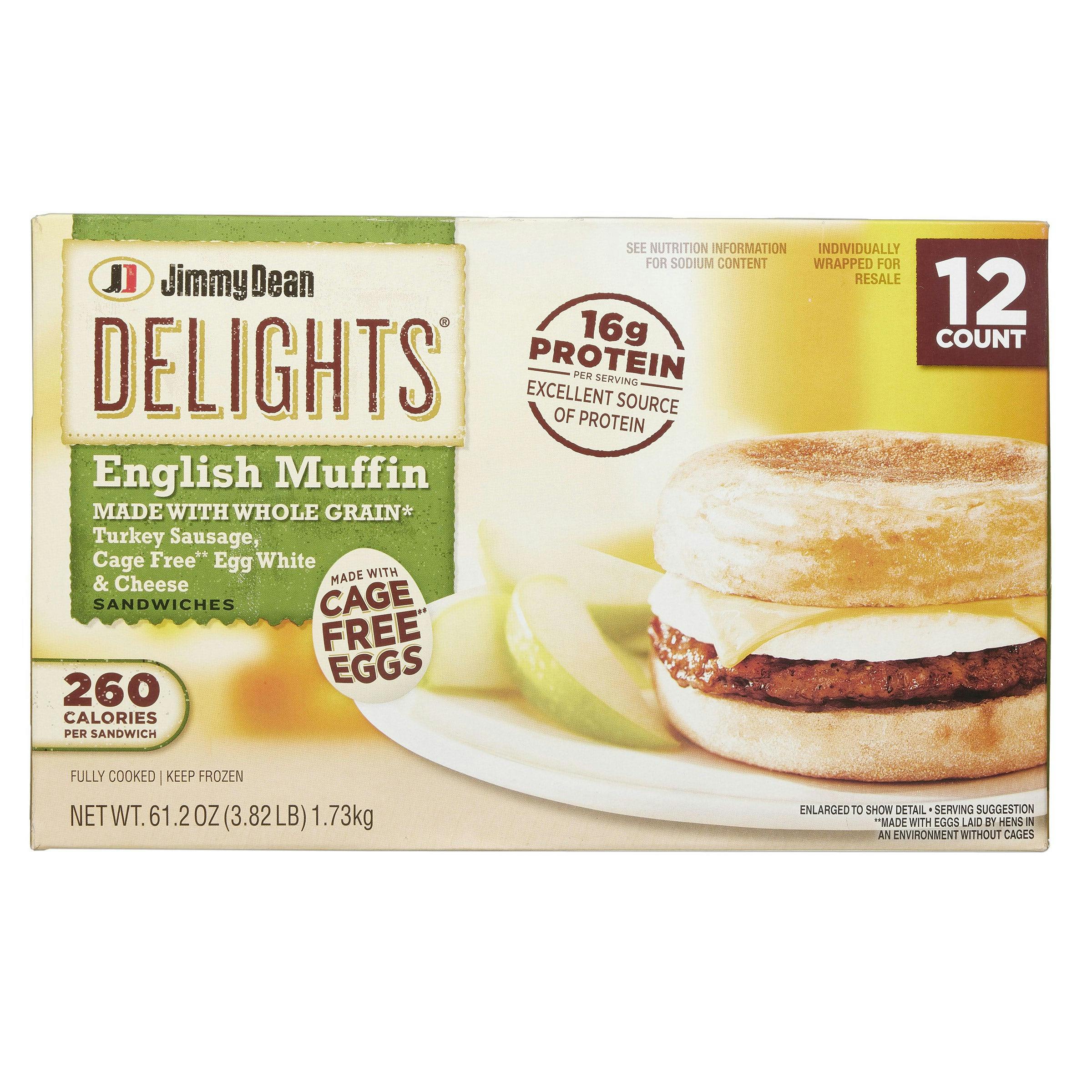 Jimmy Dean Delights English Muffins