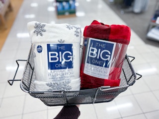 Oversized Holiday Throws