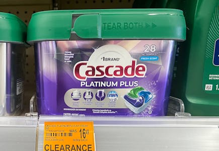 Cascade Dishwasher Pods