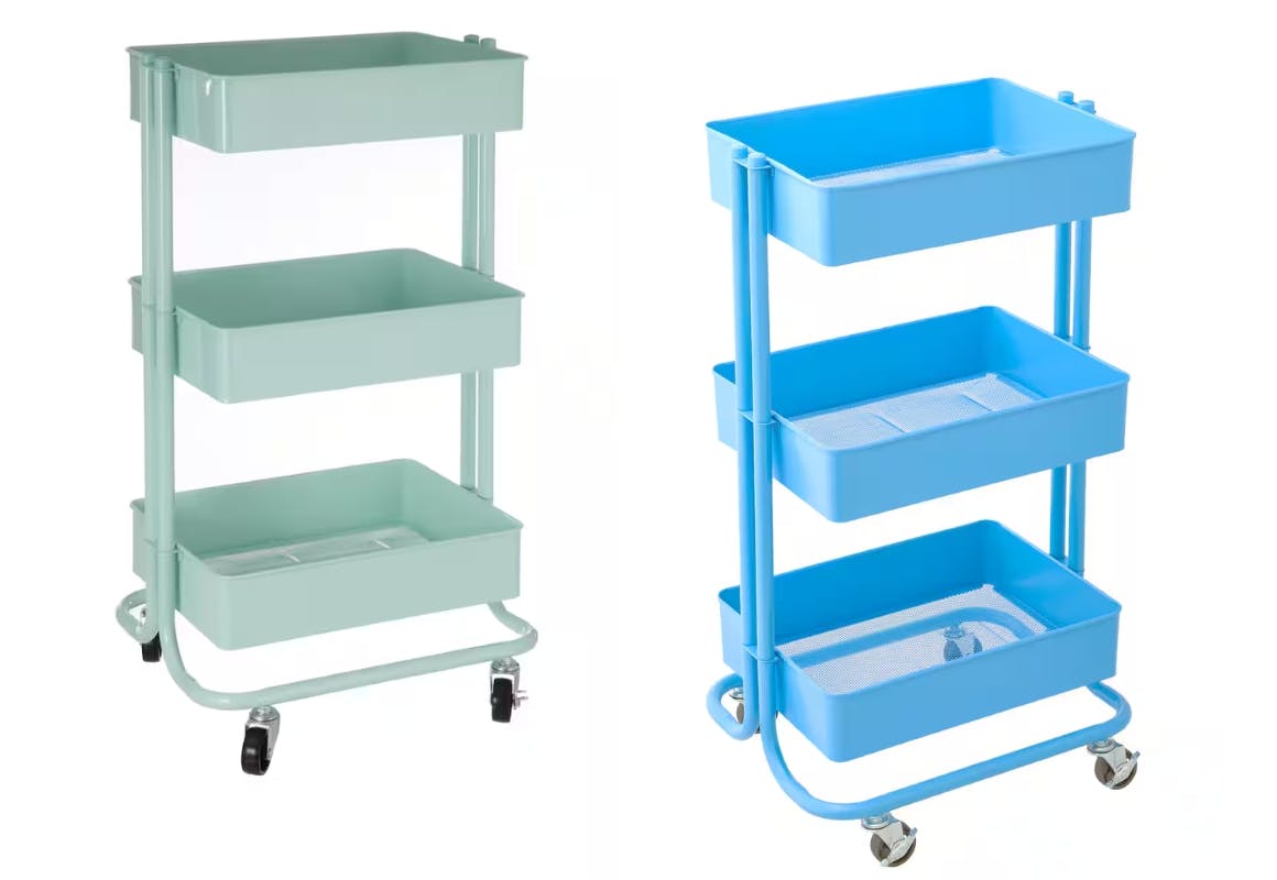 Lexington Rolling 3-Tier Cart