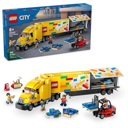 LEGO City Yellow Delivery Truck