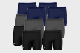 Stock image of Starter Men’s Active Performance Boxer Briefs (12 count)