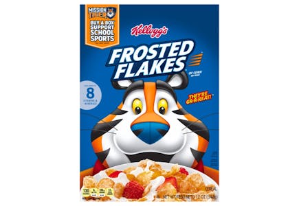 2 Frosted Flakes Cereal