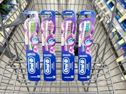 Grab 4 Oral-B Toothbrushes for $0.50 Each at Walgreens card image