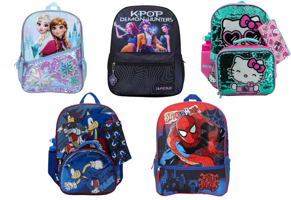Kids' Character Backpack Set 