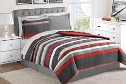 This 8-Piece Comforter Set Is Only $30 on Clearance at Macy's (All Sizes)  card image
