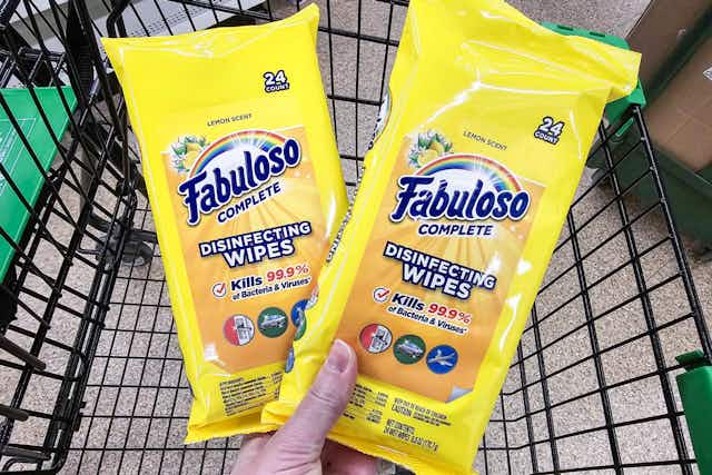 Fabuloso Disinfecting Wipes, Just $1.25 at Dollar Tree card image