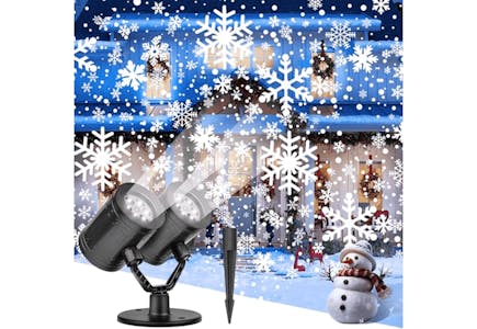 Christmas Snowflake Projector