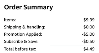 Amazon Small 4-Gallon Trash Bag 2025