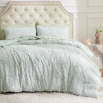 Bedsure Bow Comforter Set
