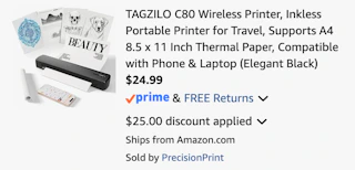 Amazon Wireless Portable Printer 2026 2