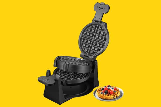 Double Belgian Waffle Maker, Only $39 at Walmart (Reg. $100) card image
