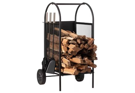 Firewood Log Cart Set