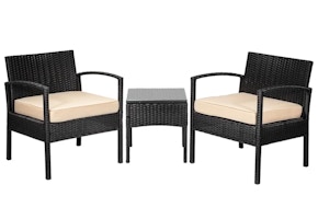 Alcott Hill Rattan Seating Group