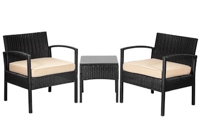 Alcott Hill Rattan Seating Group