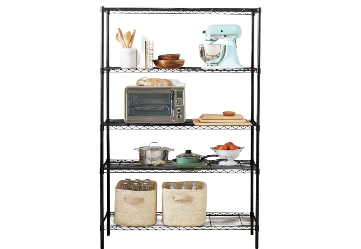Brightroon 5-Tier Wide Shelving Unit