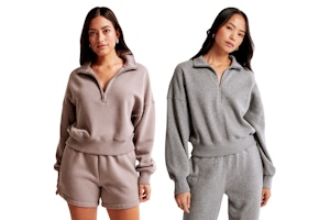Abercrombie Women's Half-Zip Pullover