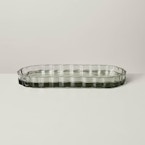 Magnolia Fluted Glass Bathroom Tray
