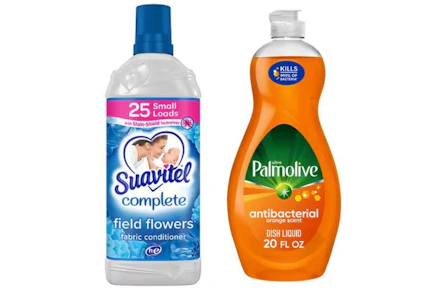 1 Suavitel + 1 Palmolive