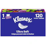 2 Kleenex Facial Tissue Boxes