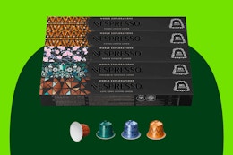 Nespresso Capsules Variety 50-Pack, as Low as $28.90 on Amazon card image