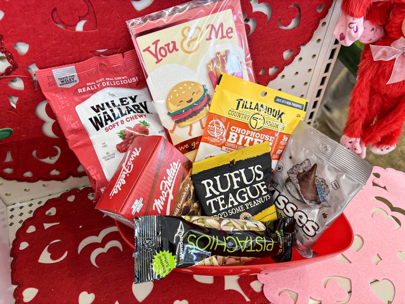 dollar tree for him valentine's day gift basket