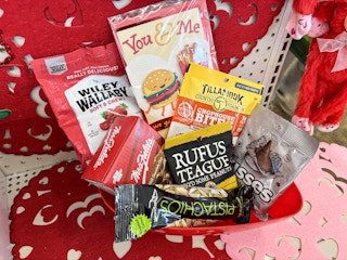 dollar tree for him valentine's day gift basket
