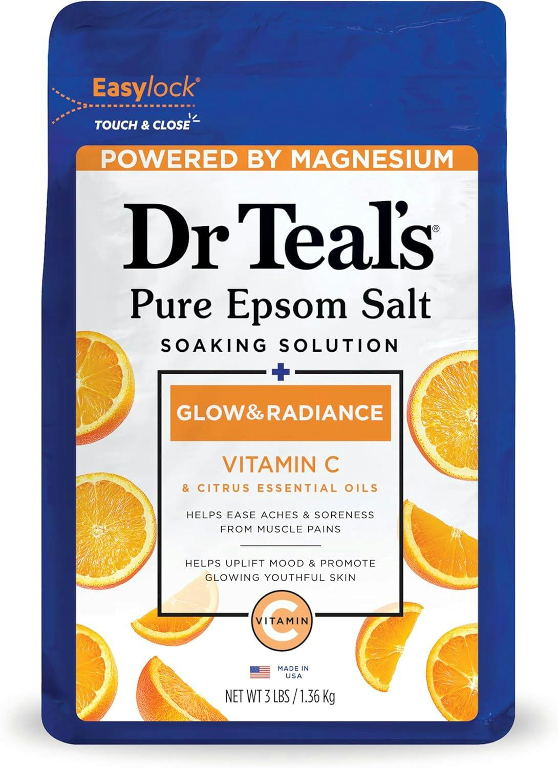 4 Dr Teal's Epsom Salt Bags