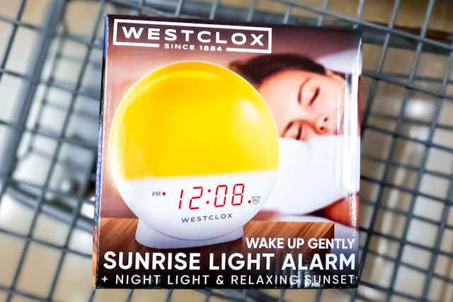 Westclox Sunrise Simulator Alarm Clock, Only $9 at Walmart (Reg. $23) card image