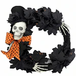 Skull Halloween Wreath