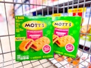 Two boxes of Motta filled snack bars in Walmart shopping cart