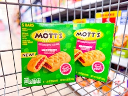 Pay $1.72 per Box of Mott’s Filled Bars After Rebates at Walmart card image